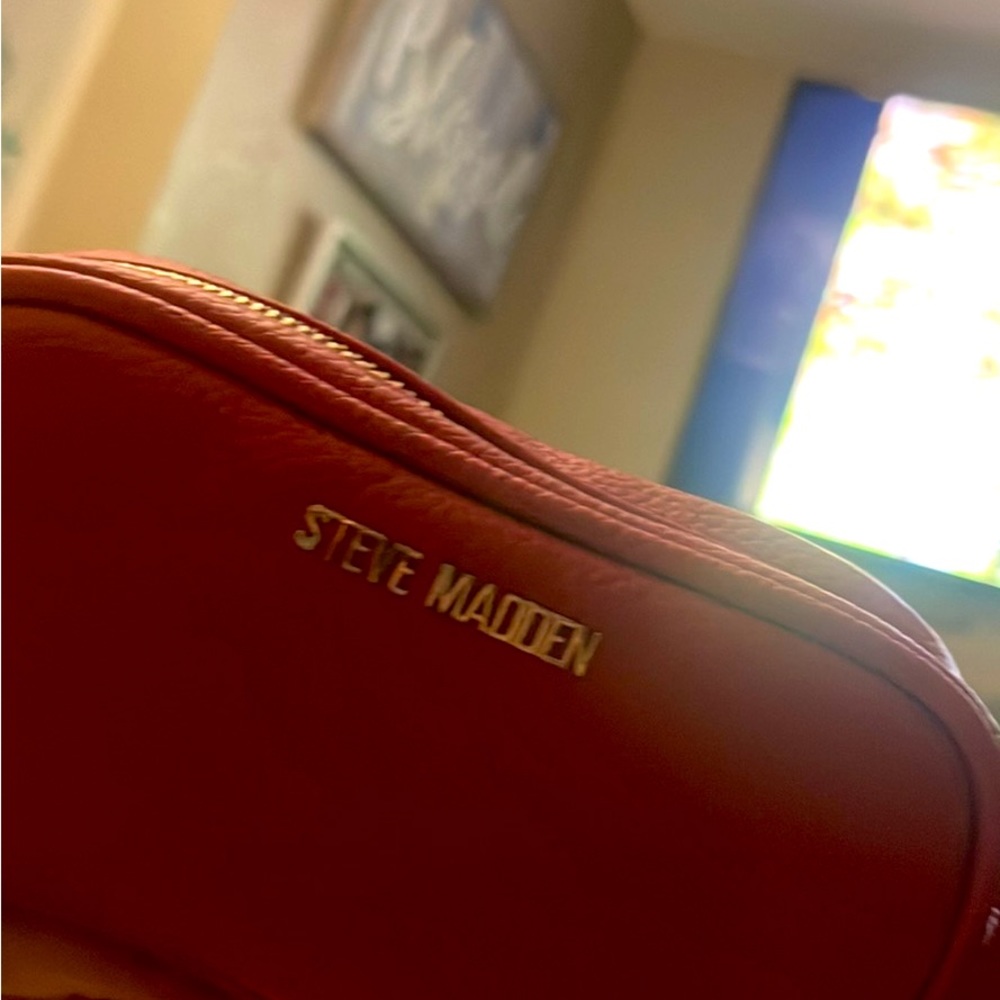 Steve Madden red Fanny pack